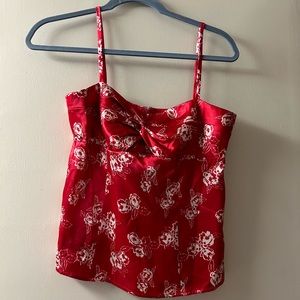 Nine West Flower Tank Top